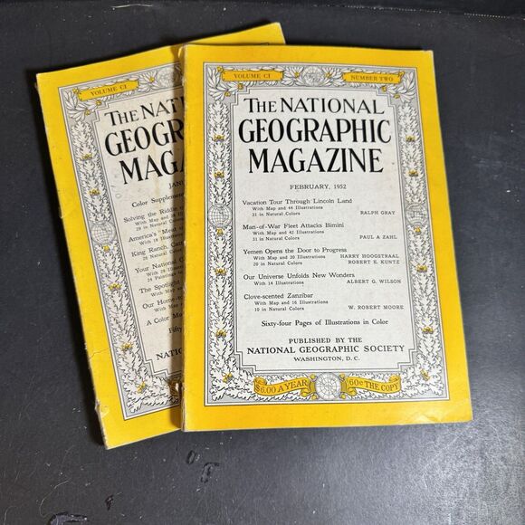 National Geographic 1952 [Book 302] - Picture 1 of 5